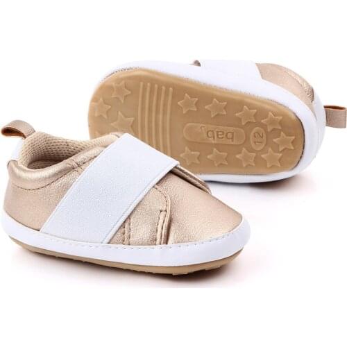 Infant Toddler Baby Boy Girl Soft Sole Crib Shoes Sneaker Newborn to 12 Months Cute Kids First Toddler Spring&Autumn Baby Shoes