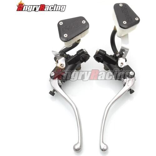 7/8" Motorcycle Hydraulic Brake Clutch Master Cylinder Lever Reservoir Bracket For Ducati 999 999S 999R 749 749S 749R All Years