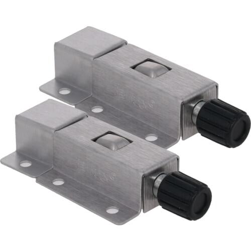 MroMax Door Window Bolt Stainless Steel Vibrating Light Variety/3 Inches/ZY-14C/ZY-14C-Main Body/ZY-14/ZY-14-Main Body Hardware