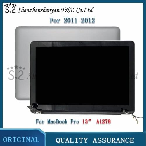 New Laptop LCD A1278 for Macbook Pro Unibody 13 "A1278 Full Complete LCD LED Display Screen 661- 5868 661-6594 ​​2011 2012