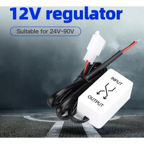 DC 48V 36V to DC 12V 5A Step Down Voltage Power Converter Auto Car Motorcycle Bus Truck Buck Power Supply