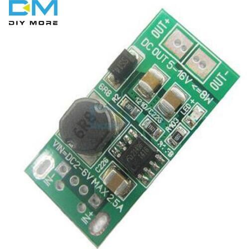 8W USB Input DC-DC 1V 2V-6V 5V to 12V Step Up Boost Module Power Supply Converter Charger Diy Kit Electronic PCB Board Module