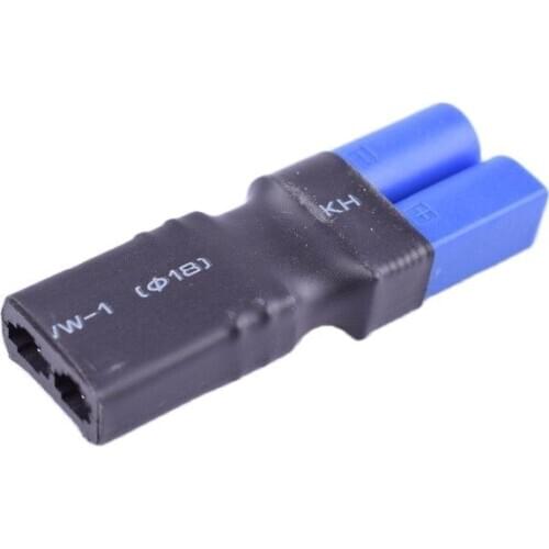 2 Sets EC5 Male to TRX Traxxas Female No Wires Adapter for RC Battery Charger