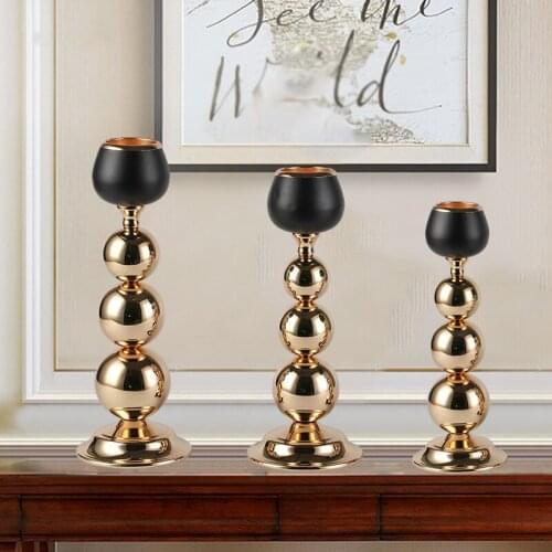 Peculiar Metal Candle Holder Exquisite Candlesticks Wedding Table Candle Stand Party Centerpiece Luxury Home Decoration