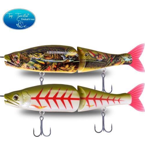 Swimbait jointed bait best selling fishing lure top quality 220mm 105g artificial CF LURE floating freshwater for big bass