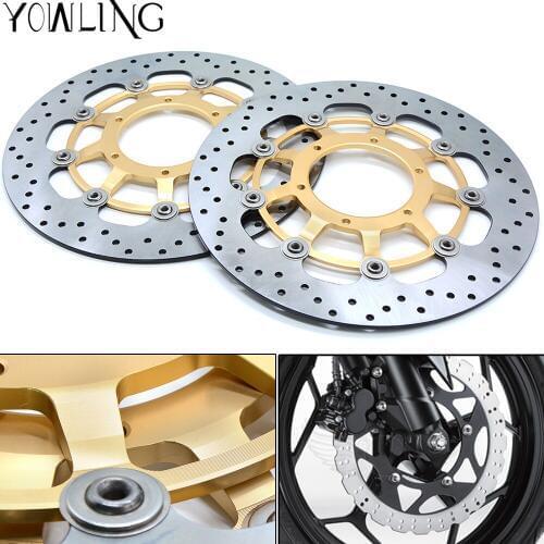 High quality CNC Motorcycle Front Floating Brake Disc Rotor For HONDA CBR600RR 2003-2014 CBR1000RR 2004-2005 CB1300 2003-2009
