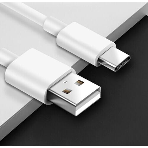 USB Type C Charging Cable for Huawei P40 P30 Lite Pro 1m Long Charger For Realme 6s X50 Pro X3 Narzo 10A 6i X50m 5G C3 C2s