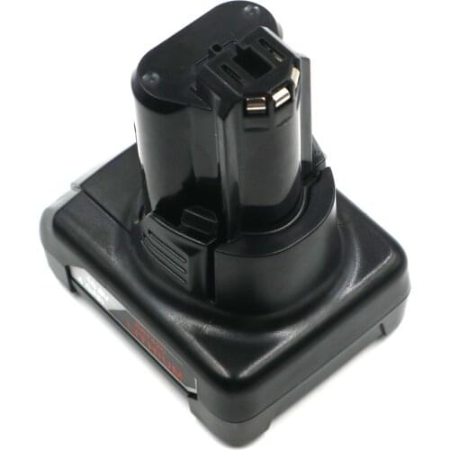 4.0Ah 18650 Battery Case BOS12D Lithium 12V Battery Replacement for BOSCH 12V Battery BAT412 PS40-2 D-70745 2607336014