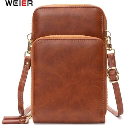 2021 Brand Hot Smaill Shoulder Bag For Women Cute Cell Phone Purse Lady Solid Mini Womens Crossbady Bags Soft Bolso Desinger