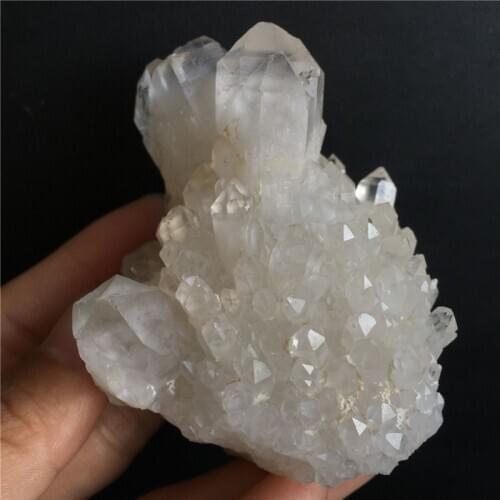 240-260g Rare natural clear crystal quartz Pineapple cluster specimen