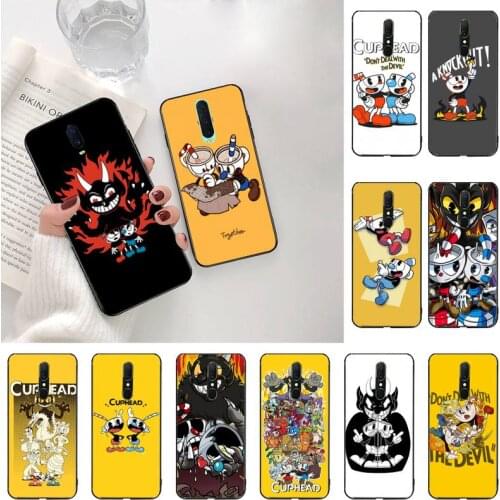 Cuphead Cartoon Coque Shell Phone Case For Oppo A5 A9 2020 A5S Reno2 z Renoace 3pro Realme5Pro