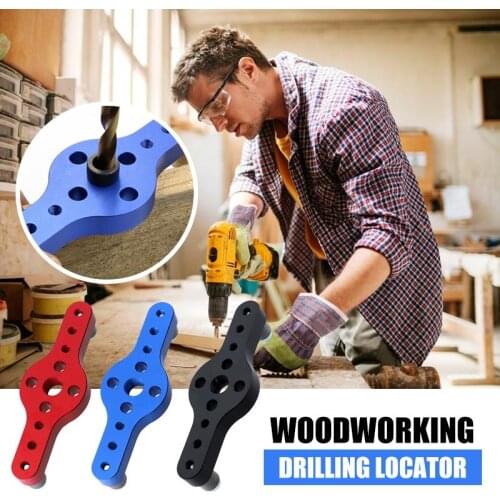 Woodworking drilling locator