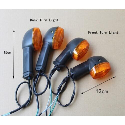 E0116 Motorcycle JYM125-3G Turn Lights Signals Direction Lights JYM125 YBR125 Motorbike Motocross Accessories