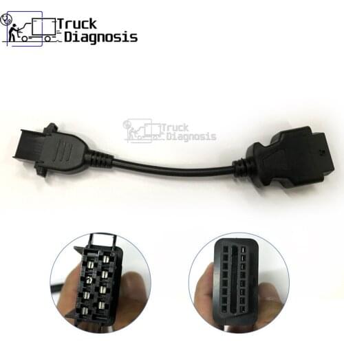 Truck Diagnostic tool Excavator 8 Pin FCI cable for Volvo vocom 88890300