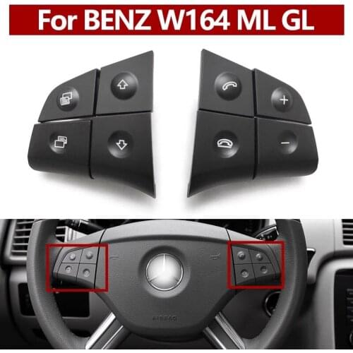 For Mercedes-Benz W164 W245 W251 GL350 ML350 R280 B180 B200 B300 Steering Wheel Switch Control Buttons