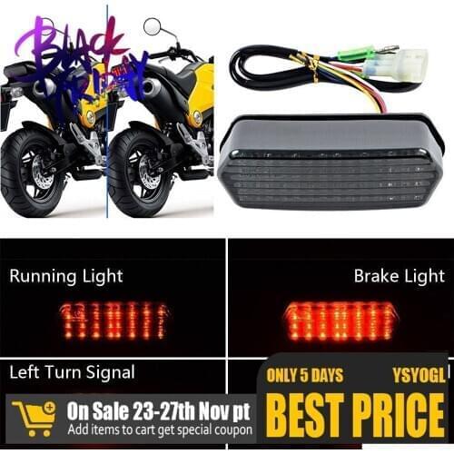 Motorcycle Warning Signal Light Tail Brake Light Lamp for Msx Grom 125 Cbr650f Ctx700