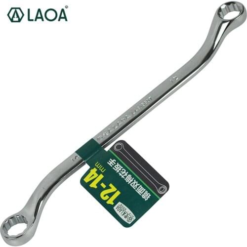 2-Piece LAOA Combination Wrench Set For Decoration Vehicle Spline End Wrench And Vehicle Maintenance Tool