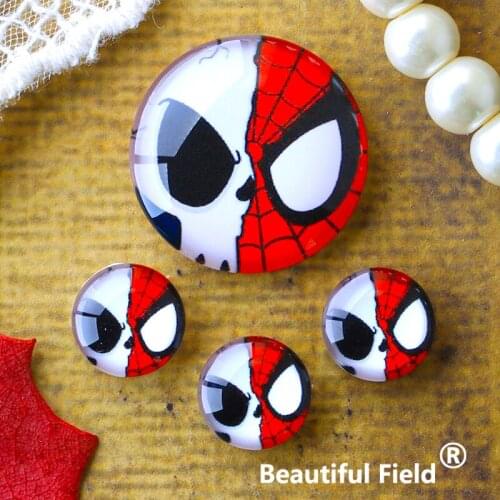 12mm 25mm 14mm 16mm 18mm 20mm Photo Glass Cabochons Round Cameo Set Handmade Settings Stone Magic AM1119