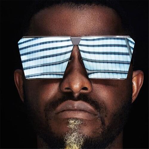 Oversized Vintage Sunglasses Fashion Women Man Square Sunglasses Luxury Lady Sunglass Eyewear UV400 Glasses Shades gafas de sol