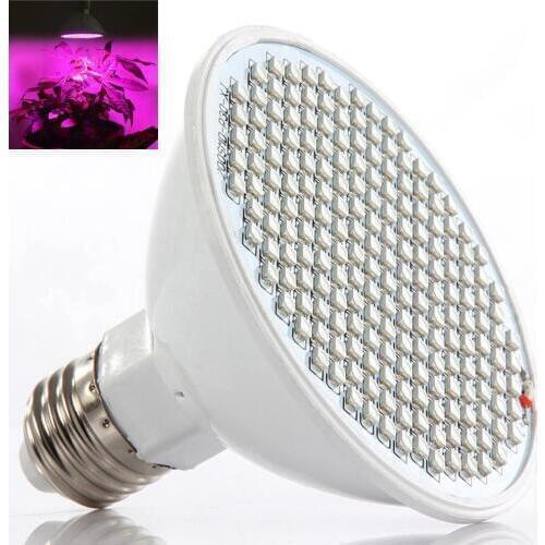 Brand New E27 20W Hydroponics 200Led Garden Greenhouse Flower Plant Grow Seeding Light Lamp Bulb For Hydroponic Garden Office