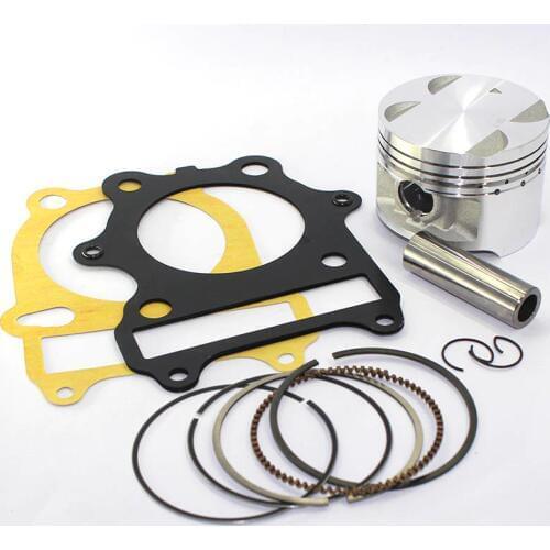 72mm STD +25+75+100 GN 250 piston Cylinder gasket For Suzuki gn250 85-01 Crankshaft Motorcycle engine parts Ring Pin Kit