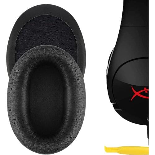 QuickFit Protein Leather Replacement Ear Pads for HyperX Cloud Flight, Cloud Stinger Gaming Headphones Earpads