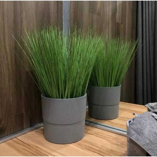 65CM Large Artificial Tropical Plants Green Onion Grass Bundle Plastic Flower Arrangement Garden Wedding Living Home Decor