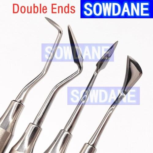 High quality Stainless Steel Dental Periodontal Scalers Orban Knife and Kirkland Knife Dental Scaler Tooth Cleaning Double Ends