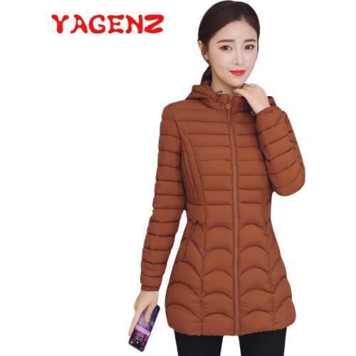Женские осенние пуховики YAGENZ China At AliExpress