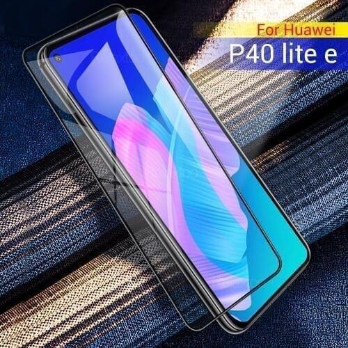 For Huawei P40 Lite e Glass Full Cover Screen Protector For Huawei P40 Light e Protective Glass huawey P 40 lite Tempered Glass