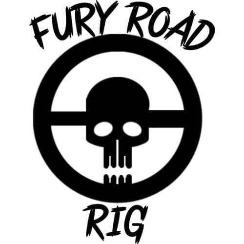 11.3CM*14.7CM Car Window Mad Max Fury Road Vinyl Sticker Decals Car Stylings Black Sliver C8-0347