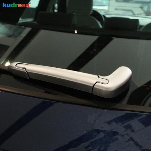 For Jaguar F-Pace 2016 2017 2018 ABS Matte Car Rear Wiper Sticker Trim Window Wiper Cover Auto Accessories 3PCS