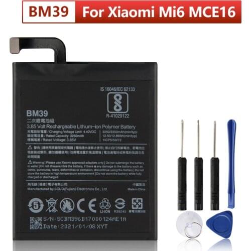 Agaring Xiaomi Mi 6 Phone Batteries