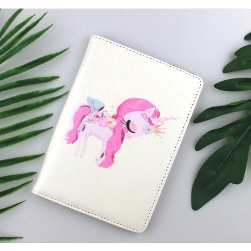 PU leather print case For Barnes & Noble Nook GlowLight 3 eReader Cover 6'' protective ebook e-ink book case