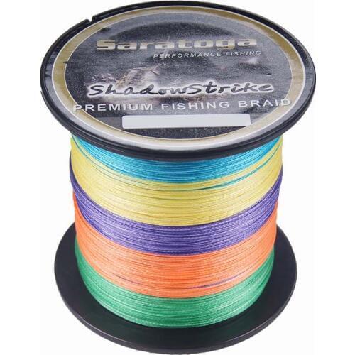 DORISEA Saratoga Fishing Line 8 Strands 100m Braided Multifilament FishLine 6lb 10lb 20lb 30lb 60lb 80lb 100lb 200lb 300lb