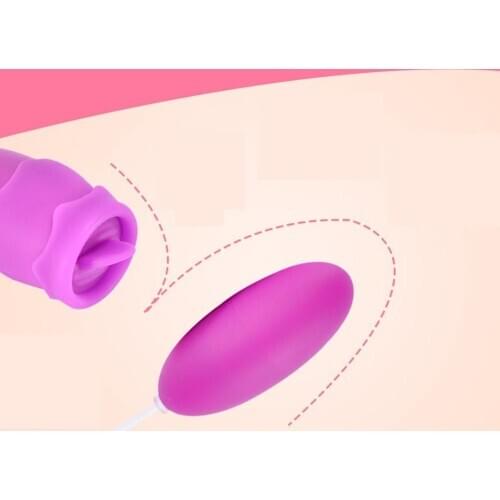 Dildo Vibrator Vibrating Egg Vagina Clitoris Stimulator Tongue Licking Sex Toys Adult Products For Women Masturbation Device