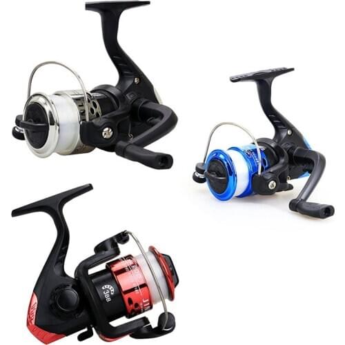 Mini Fishing Wheel Spinning Wheel 5.2: 1 Metal Fishing Wheel For Outside Small Fishing Wheel With Wire Freshwater Saltwater Fish