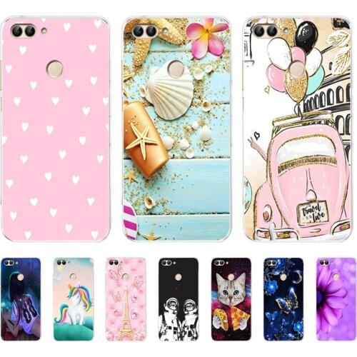 Soft Case For Silicone Back Cover For Cute Phone Cases Cover Bumper for Huawei P Smart Z 2018 2019 2020 Mate 10 20 Lite GR3 Case