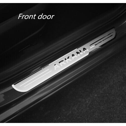 For Renault Arkana XM3 4PCS Stainless Steel Scuff Plate Door Sill Car Accessories