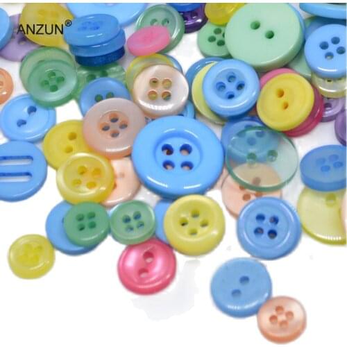 50g Mixed Button DNK-29 Fashion Fastener For Craft And DIY Button Mixed Pastal Colour For Scrapbooking DIY Buttons' Photos