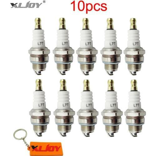 XLJOY 10pcs L7T Spark Plug For STIHL TS400 TS410 TS420 TS460 017 018 021 023 025 MS180 MS170 MS210 MS230 MS250 CHAINSAW