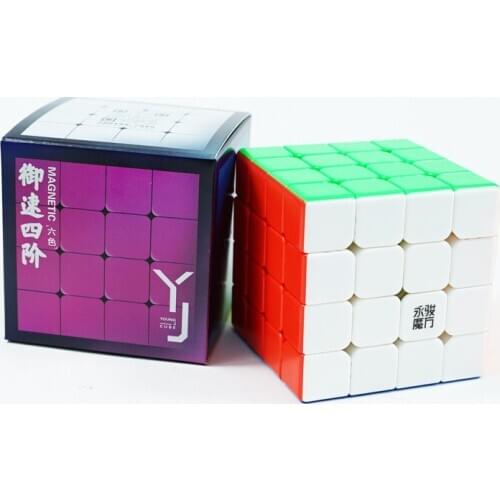 YJ Yusu V2M 4x4 Magnetic Magic Speed Cube 61mm 4 layers Puzzle Yusu V2 4x4x4 M Yongjun Professional Educational Toys for kids