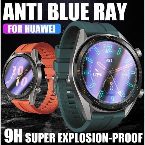 New Tempered Glass Screen Protector for Huawei Watch GT 2 46mm Honor Magic 2 46mm 9h Protective Glass Film for Huawei GT2e