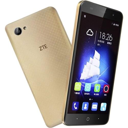 Original New ZTE A601 Smartphone 1GB RAM 8GB ROM 4000mAh 5.0'' Android 4GB LTE Mobile Phone Smart Quad Core 8MP Cheap Cellphone