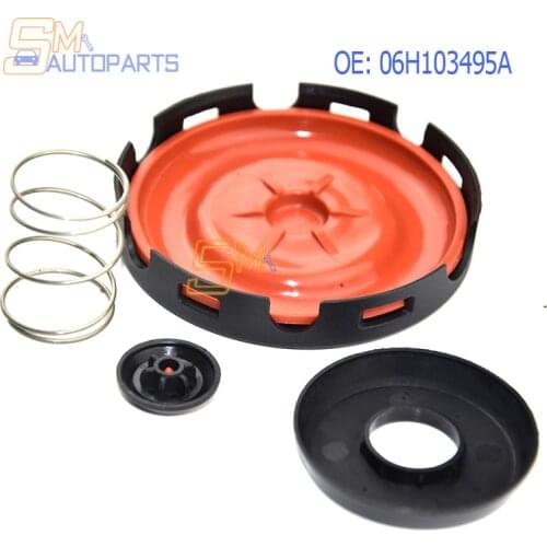 06H103495A New Oil Water Separator Cover Rubber Membrane Set For VW Passat Bettle Tiguan CC Octavia AUDI TT A3 A4 A5 Q5