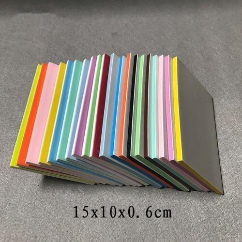1pc 15x10x0.6cm DIY Scrapbooking Rubber Stamp Color Sandwich Rubber Brick Kids Stamps