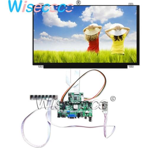 15.6 Inch 1080P FHD Laptop LCD Screen Touch Panel N156HGA-EAB eDP 30 Pins HDMI USB LVDS Stereo Speaker Controller Board for PC
