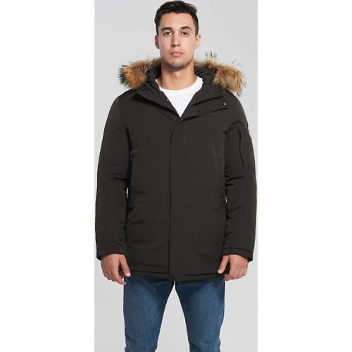 2020 new Men jacket Winter Brand Jacket detachable hat Real Fur collar clothes high quality Mens Parka Waterproof Thick Warm