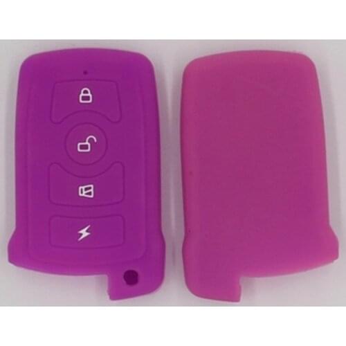 4PC For Bmw Accessories Key Cover Holder for BMW X3 X5 X4 X6 5 6 7 Series X7 G11 G12 I8 Car Key Case