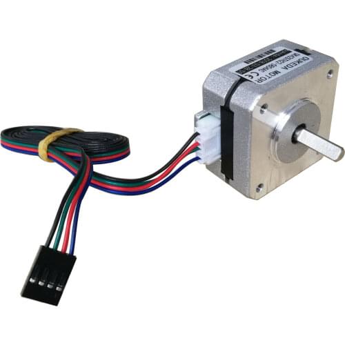 42 stepper motor, short body, ultra-thin body 22mm, 0.09Nm, 1.8 degrees, two-phase four-wire